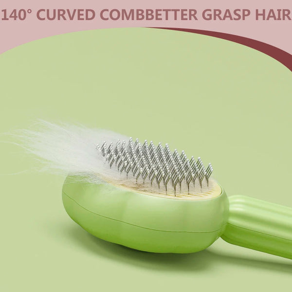 PurrPerfect - Self-Cleaning Pet Brush