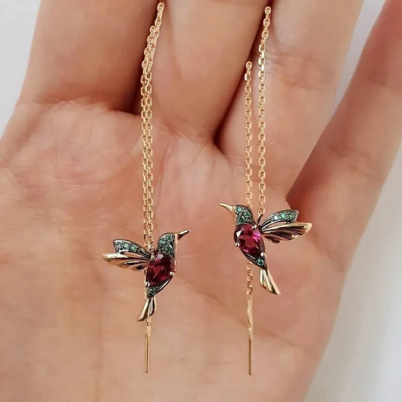 ChirpCharm - Hummingbird Dangles