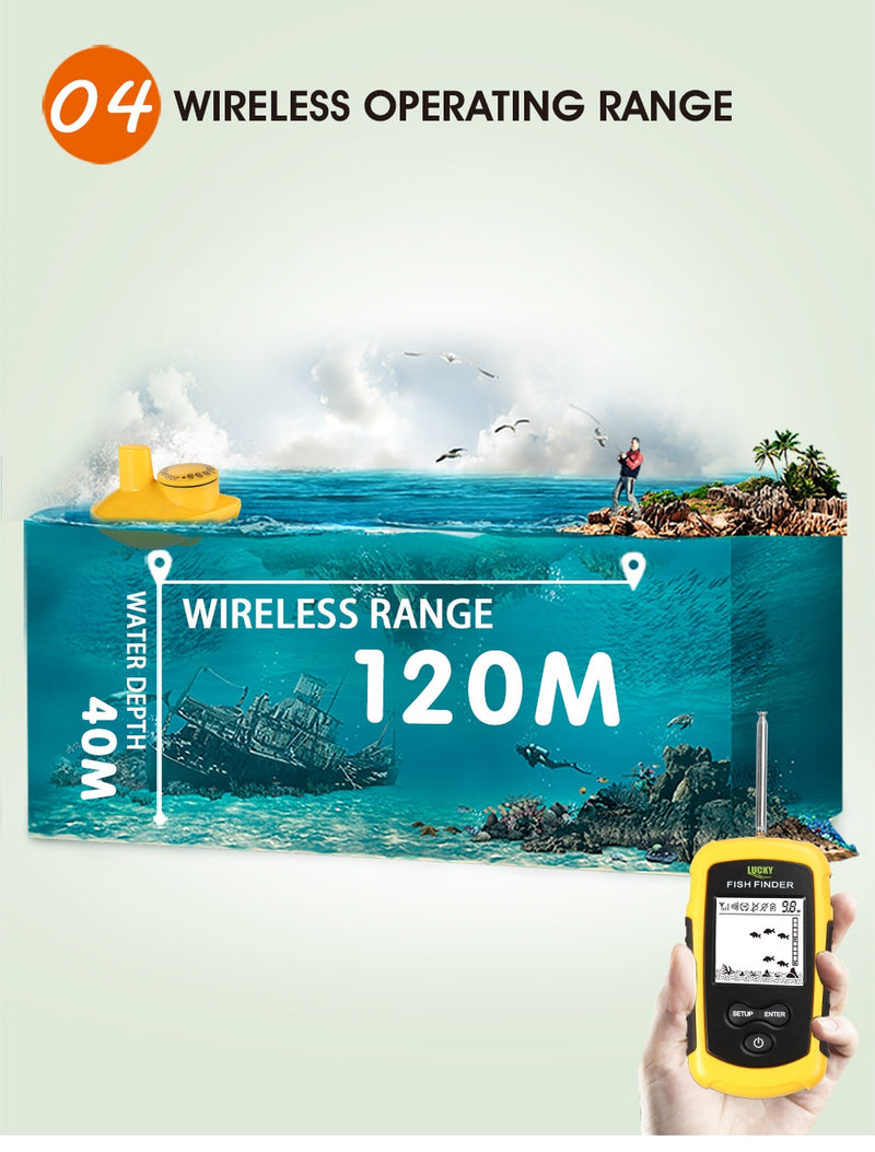 Wireless Fish Finder - lucky