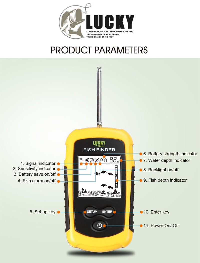 Wireless Fish Finder - lucky