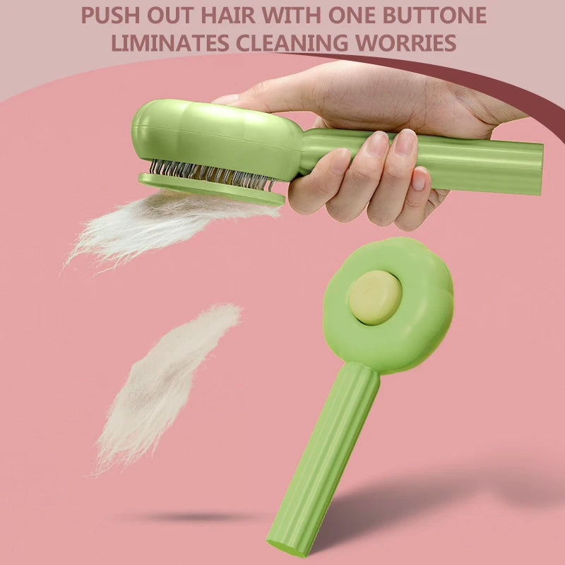 PurrPerfect - Self-Cleaning Pet Brush