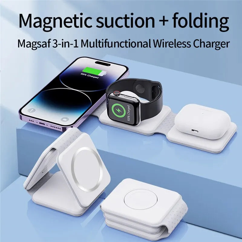 3 in 1 MagFold charging station