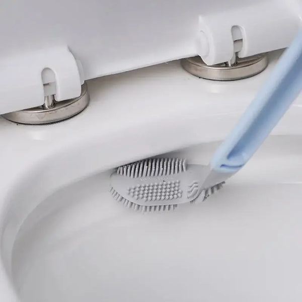 CornerCraft - Flexible Silicone Toilet Brush Set