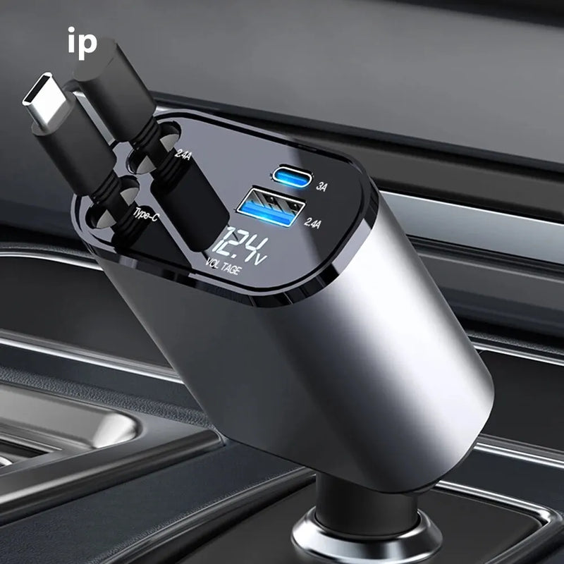 DualFlow RapidCharge - Four-in-one Point Smoker Car Charging