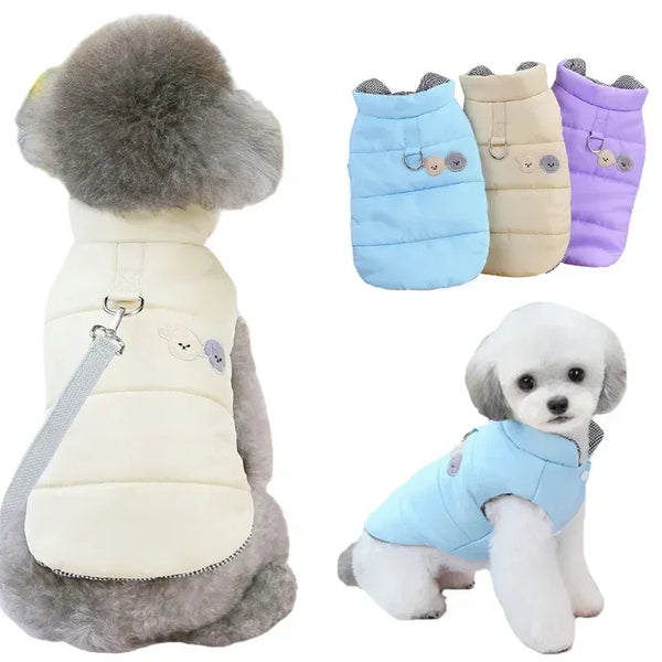 PawFrost Coat - Winter Dog Coat with D-ring