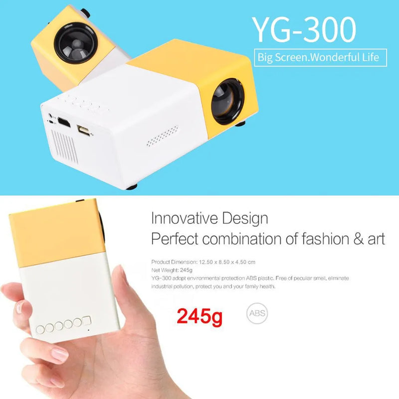 WonderVision EcoPlay - Mini Projector