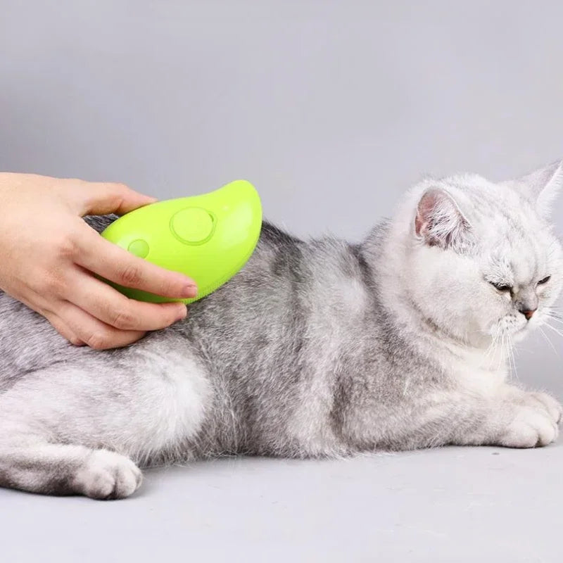 VelvetTouch - Steam Brush for Dogs and Cats 3 in 1