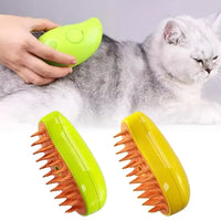 VelvetTouch - Steam Brush for Dogs and Cats 3 in 1