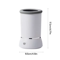 Material: ABS + Food-grade Silicone
Size: L: 10cm - 4.13in / W: 10cm - 4.13in / H: 17cm - 6.77in
Battery Capacity: 2000mAh (Fully charged in 2.5 hours)
Charge Supply: USB Charging
Features: Easy Maintenance, Gentle, Effortless Cleaning