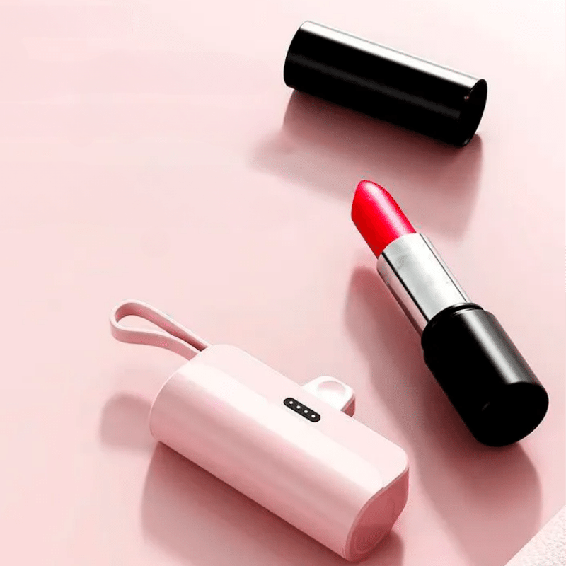   Mini Portable Design: The size of a lipstick.